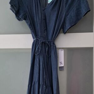 Denim Maxi Dress